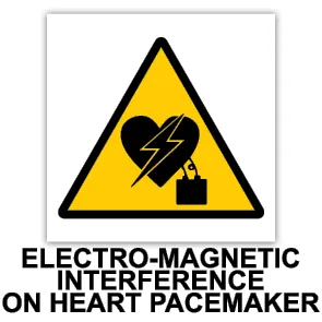 electro magnetic interference on heart pacemaker sign jpg